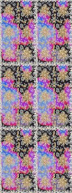 Raster altın tekstil baskısı. İslam tasarımı. Çiçek kiremitleri. Gri ve nötr renklerde altın desenler ve altın elementler. Kusursuz desenli oryantal süs.