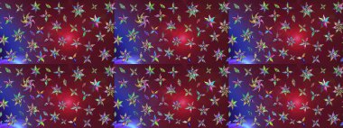 Flowers on purple and red colors. Gentle romantic print. Spring summer time. Raster sketch cute flower pattern. Holidays mood.