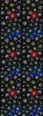 Çizim raster deseni. Çiçek arkaplan. Güzel kumaş deseni.