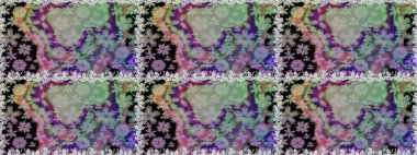 Doodle tarzı. El çizimi dikişsiz sonbahar çiçekleri deseni. Tekstil ve kapak tasarımı için mükemmel. Renkli gri ve tarafsız bir desen. Gri ve nötr renkte çiçekler.