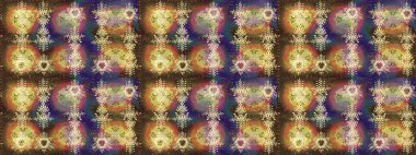 Raster skeci. Grafiksel element dekorasyonu. Düz dizayn. Kar Tanesi Mozaik ikonu. Silüet kar tanecikli tabela izole kahverengi, nötr ve bej renkler. Sembol kışı, donmuş, Noel, yeni yıl tatili.