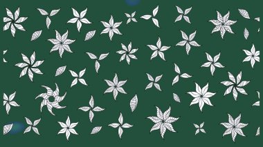 Yeşil renkli çiçekler. Elle boyanmış suluboya resim çizimi çiçekler ve bitkiler.