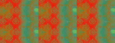 Sınır Kızılderili çiçekli paisley patten. Raster Henna tarzı. Etnik Mandala havlusu. Kusursuz süs izi. Tebrik kartı arkaplanı, boyama kitabı, arkaplan, tekstil için kullanılabilir.