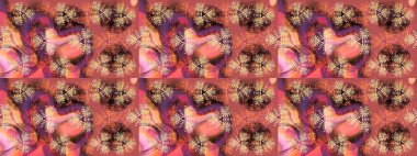 Kar Tanesi Raster illüstrasyonu. Kar Tanesi Simgesi. Kış kar tanesi. Pembe, kahverengi ve turuncu renklerde izole edilmiş..