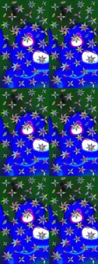 Parlak elementlerin. Çizim çiçek deseni duvar kağıdı, web sitesi arka planı, ambalaj kağıdı, davetiye, broşür, afiş veya web sitesi için kullanılabilir. El çizimi Raster illüstrasyonu.