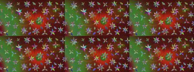 Sketch Floral Pattern in Raster illustration. Fancy fabric pattern. Colour Spring Theme sketch pattern Background. Flat Flower Elements Design.