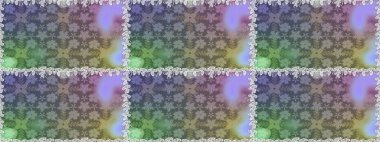 Çiçekli karalama şeklinde Raster çiçek deseni. Gri renkli çiçekler. Nazikçe, güzel çiçek arkaplanı..