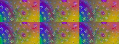 Doğal kozmetik ürünleri, parfüm, çiçekçi dükkanı için bahar ihalesi tasarımı. Karşılama ya da düğün geçmişi olarak kullanılabilir. Paket kağıdı için en iyisi. Yeşil ve kahverengi lale çiçekleriyle Raster eskiz deseni.