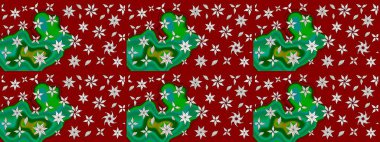 Çiçekli karalama şeklinde Raster çiçek deseni. Yumuşak, bahar çiçekli arka plan. Kırmızı renkte çiçekler.