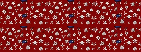 Raster çiçek desenli çiçek deseni, yapraklar, dekoratif elementler, sıçrama, lekeler, el çizimi kontur çizgileri ve Doodle çizim stili, grafik raster çizim çizimi.