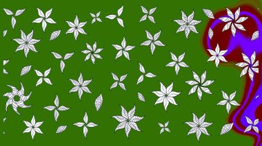 Klasik çiçek desenli. Yumuşak fayans. Raster 'ın taze dokusu. Yumuşak pamuk tasarımı. Paketleme, tekstil, duvar kağıdı için çiçek arkaplanı.