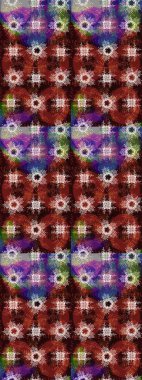 Renkli arka planda izole edilmiş suluboya kar taneleri. Kar tanesi kışı. Kışın sembolü. Raster illüstrasyonu.