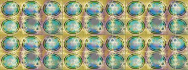 Kar tanesi süsleme deseni. Raster illüstrasyonu. Kar taneleri deseni. Renkli arka planda izole edilmiş kar tanelerinin düz tasarımı. Kar taneleri arkaplanı.