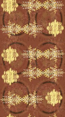 Kışın kar Aralık sezon. Raster resim. Doodle kroki satırlarındaki kar taneleri simgesi.