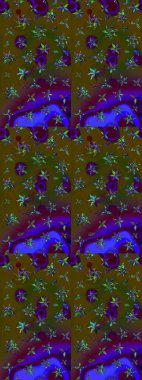 Tekstil, tebrik kartı, boyama kitabı, telefon kılıfı baskısı için kullanılabilir. Kızılderili desenli desenli desenli şal deseni. Etnik Mandala süsü. Raster Henna dövme stili.