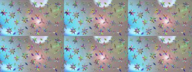 Halk tarzı. Modern çiçek arkaplanı. Moda baskıları için zarif bir şablon. Parlak renkli çiçekleri ve gri ve mavi renkte yaprakları olan muhteşem bir çiçek deseni..