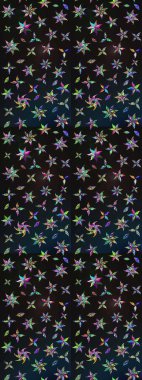 Taşralı şıklığı. Özgürlük stili Millefleur 'lar. Tekstil, duvar kâğıdı, kapaklar, yüzey, baskı, hediye paketi, hatıra defteri, dekupaj. Küçük yabani çiçeklerdeki halk modelini çiz..