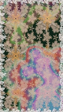 Bej renkli çiçekler. Renkli Bahar Temalı, pürüzsüz bir arka plan. Çiçekli, suluboya desenli kusursuz çiçek deseni. Düz Çiçek Elementleri Tasarım Raster illüstrasyonu.