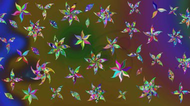 Renklerle. Doğum günü kartı ya da düğün davetiyesi. Suluboya çiçek buketi. Raster illüstrasyonu. Çiçekli tebrik kartı. Çiçek arka planı.