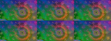 Klasik çiçek desenli. Paketleme, tekstil, duvar kâğıdı için çiçek eskizi. Yumuşak fayans. Raster 'ın taze dokusu. Yumuşak pamuk tasarımı.