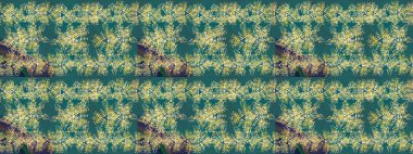 Mavi, yeşil ve nötr renklerde şirin soyut kar tanesi raster tasarımı. Yeni yıl kar tanesi. Düz kar karalama ikonları, kar taneleri silueti Noel afişi için, kartlar.