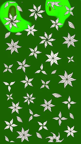 Tony 'nin kumaş kalıbını çiz. Küçük çiçekteki sevimli çiçek deseni. Modaya uygun kumaş deseni. Raster illüstrasyonu.