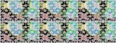 Tekstil, kumaş, ambalaj, hatıra defteri için hoş bir çiçek arkaplanı. Çocuksu tasarım. Tarafsız bir arkaplanda. Elle çizilmiş karalama çiçekleri ile pürüzsüz desen.