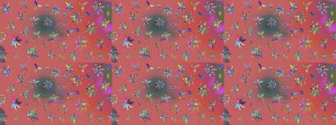 Raster. Sabıka fotoğraflarında, bebek kıyafetlerinde, duvar kâğıtlarında, paket kutularında falan kullanılabilir. Zarif, parlak ve eskiz pembe çiçek deseni tasarımı.