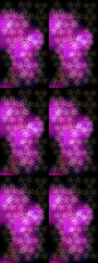 Retro tarzı doku, soyut kış elementleri. Kar taneleri tasarımı. Son moda kar taneleri ve elementler onun kartlarını gösteriyor. Süper tasarım posteri, kapak, siyah, mor ve mor renkli kart tasarımı.