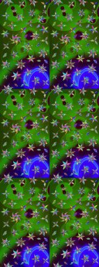 Bahar mevsimi. Tatil havası. Nazik romantik baskı. Raster güzel bir çiçek deseni çiziyor..