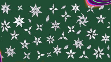 Colour Summer Theme sketch pattern Background. Flat Flower Elements Design. Trendy sketch Floral Pattern In Raster illustration. Beautiful fabric pattern.