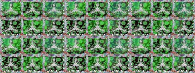 Sevimli çiçek desenli küçük çiçek. Raster resim. Dikişsiz Tony kumaş desen. Moda kumaş deseni.