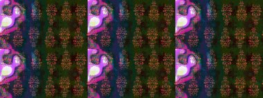 Gri renkli bitkilerden oluşan parlak çiçekli çizim deseni.