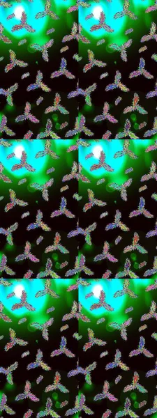 Mandalas 'ın dekoratif dokusu. Raster illüstrasyonu. Lace Snowflakes 'in etnik kökü. Stilize Çiçekler. Kumaş veya Duvar Kağıdı Tasarımı. Tekstil için Lacy Fashion Print. Halk Biçimi.