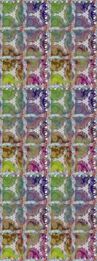 Düz Çiçek Elementleri Tasarımı. Raster kusursuz. Güzel kumaş deseni. Çiçek deseni. Renkli Bahar Teması Kusursuz Arkaplan.