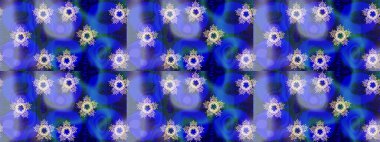 Noel Kar Taneleri Arkaplanı. Kar taneleri deseni. Raster illüstrasyonu. Şirin desen. Raster Noel soyut renkli arkaplan ve tatlı kar tanesi.