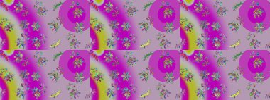 Raster kar taneleri arka planda. Kar taneleri deseni. Soyut kar taneleri arkaplanda izole edilmiş düz dizayn. Kar tanesi rengarenk desen. Raster illüstrasyonu.