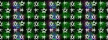 Kar Tanesi Raster illüstrasyonu. Yeşil, gri ve mavi renklerde izole edilmiş. Kar Tanesi Simgesi. Kış kar taneleri.