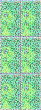 Kusursuz desen. Mavi ve yeşil arka planda kelebekler. Kağıt, kumaş ve ambalaj için uygun. Raster..