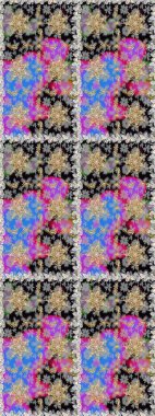 Raster illüstrasyonu. Geleneksel oryantasyon süsü. Klasik klasik klasik arka plan. Kusursuz klasik raster altın desenli. Gri renklerde, altın elementlerle kusursuz desen.