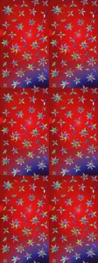 Eskiz klasiği. Raster Şirin kumaş deseni. Renkli Bahar Teması eskiz kalıbı. Düz Çiçek Elementleri Tasarımı.