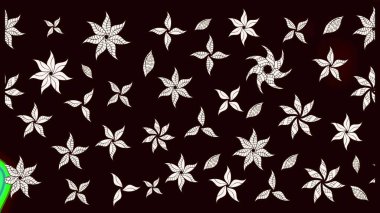 Suluboya tarzında siyah renkte çiçekler. Siyah renkte çiçekler olan çiçek deseni çiz.