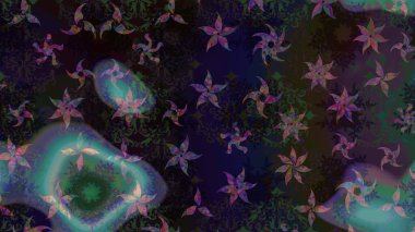 Gri renkli çiçekler. Kumaş desenli papatya çiçekleri ayrıntıları.