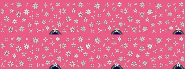 Pembe ve nötr renklerde bahar çiçekleri. Çiçekli karalama şeklinde Raster çiçek deseni. Raster illüstrasyonu.