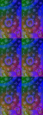 Küçük mavi, mor ve çiçeklerle oldukça eski bir besin torbası deseni. Millefleur 'lar. Tekstil, kumaş, kapaklar, duvar kağıtları, baskı, paket, koleksiyon defteri, örgü, dekupaj için çiçek arkaplanı.