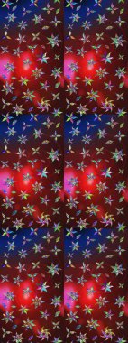 Paket kağıdı için en iyisi. Doğal kozmetik ürünleri, parfüm, çiçekçi dükkanı için bahar ihalesi tasarımı. Karşılama ya da düğün geçmişi olarak kullanılabilir. Kahverengi ve kırmızı lale çiçekleriyle Raster eskiz deseni.