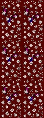 Tatil havası. Nazik romantik baskı. Bahar mevsimi. Raster güzel bir çiçek deseni çiziyor..