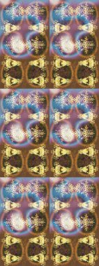 Yüzey için tekrarlanan doku, ambalaj kağıdı, altın rengi kar tanesi. Kış kar taneleri, raster arka plan.