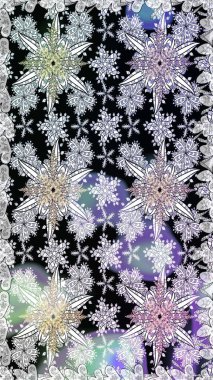 Renkli Bahar Temalı Kusursuz Arkaplan. Raster illüstrasyonu. Kusursuz Chichi kumaş deseni. Düz Çiçek Elementleri Tasarımı. Çiçek deseni.