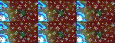 Çiçek arkaplan. Güzel kumaş deseni. Çizim raster deseni.